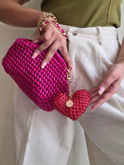 Cloud Hot Pink - Clutch Bag