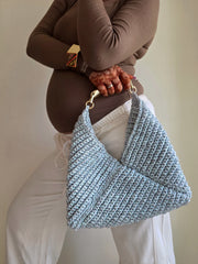 Prism Holo White & Silver - Tote Bag