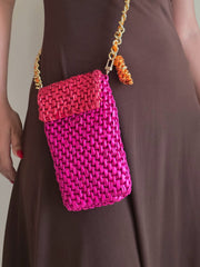 Mobile Pouch - Rani & Red