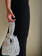 Toffee Silver - Potli Bag