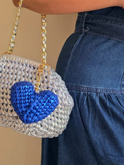 Lil Heart Sax - Bag Charm