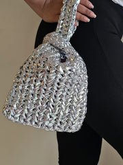 Toffee Silver - Potli Bag