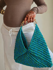 Prism Blue & Green - Tote Bag
