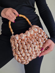 Bubble Rose Gold - Hand Bag