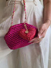 Cloud Hot Pink - Clutch Bag